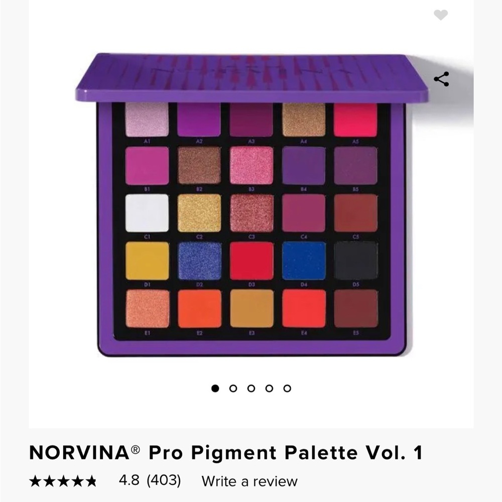 Anastasia Beverly Hills Norvina Pro Pigment Volume 1! New!!!